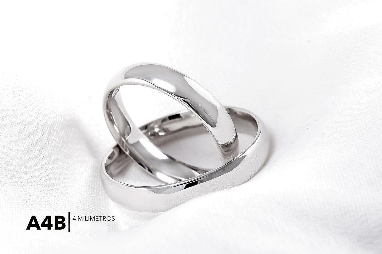 Argolla de Matrimonio Ultra Light 10K Modelo A4B