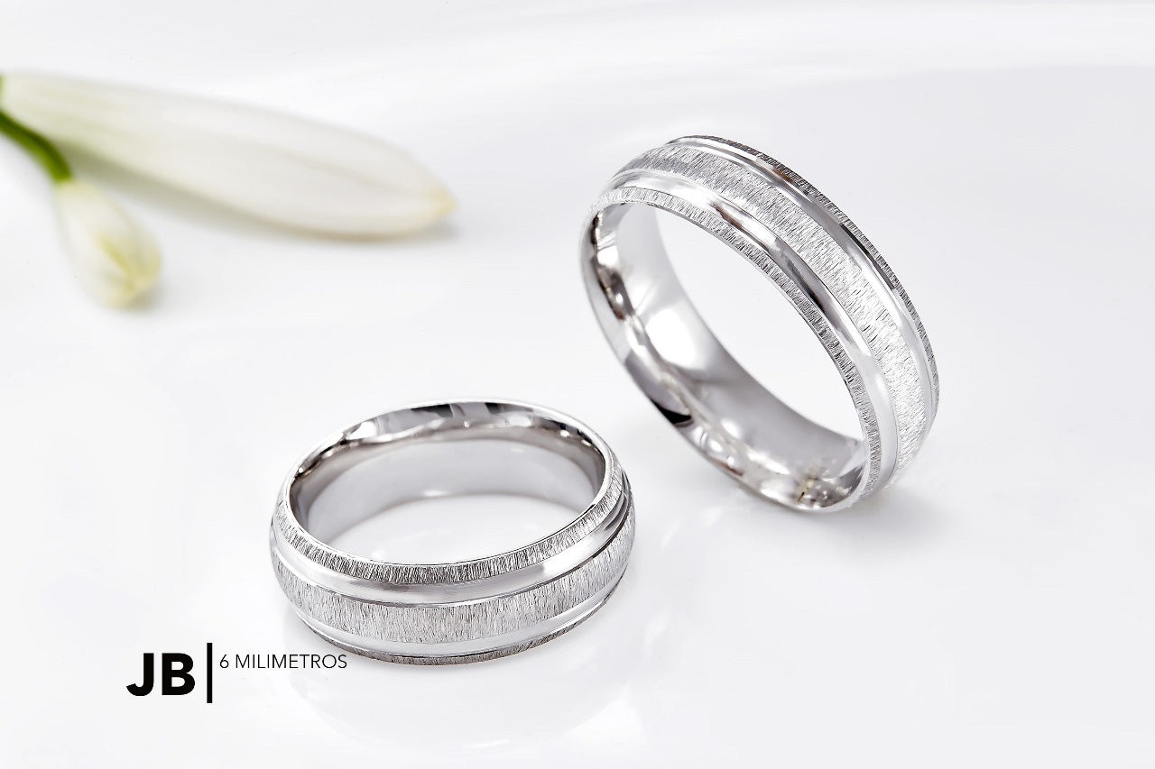 Argolla de Matrimonio Ultra Light 10K Modelo JB