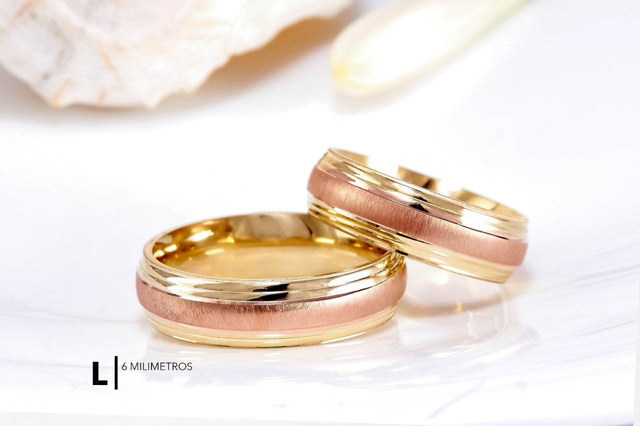 Argolla de Matrimonio Ultra Light 10K Modelo L
