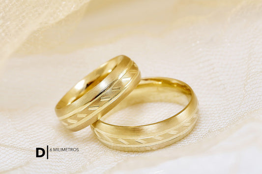 Argolla de Matrimonio Ultra Light 10K